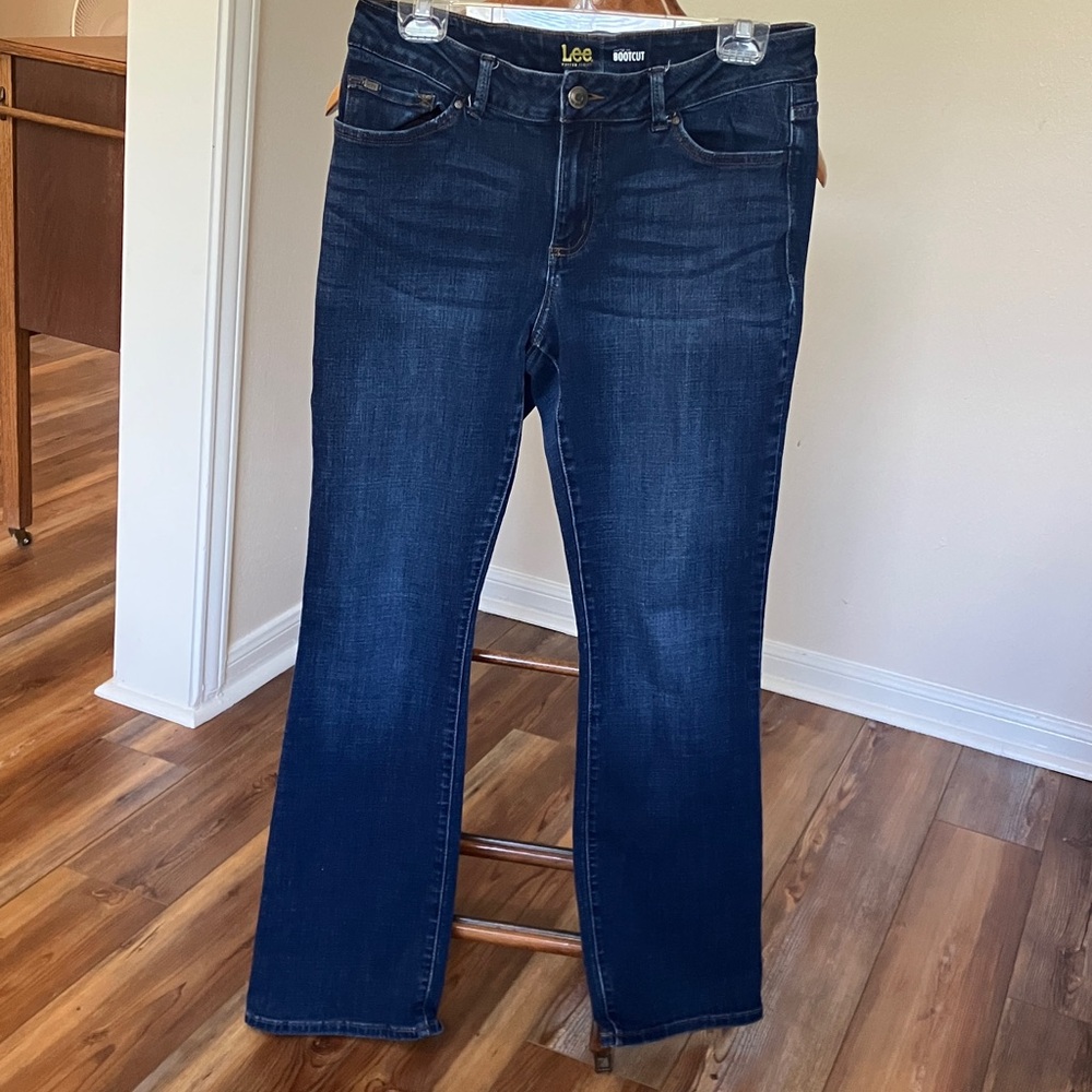 Lee Women's Deep Indigo Boot Cut Jeans